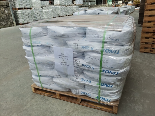 Αγορά Rutile Titanium Dioxide R-2240 with 94% Purity for Plastics Featuring Inorganic and Organic Post-treatments as White Powder online manufacture