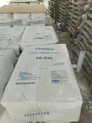 Αγορά TINOX CR-1120 Προηγμένη τεχνολογία Χλωριούχος διεργασία Διοξείδιο του τιτανίου για εσωτερικές/εξωτερικές επικάλυψεις online manufacture