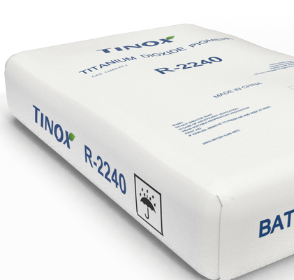 TINOX R-2240 Καλές διασκορπιστικές ιδιότητες και επεξεργασιμότητα για διάφορα πλαστικά με διόξιο του τιτανίου ρουτίλ