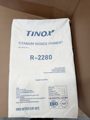 Αγορά TINOX R-2280 Titanium Dioxide Rutile with Excellent Opacity High Heat Resistance and Low Volatility for Plastic Applications online manufacture