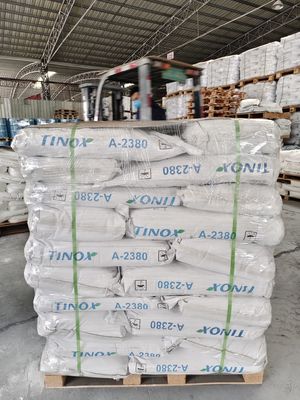 TINOX Ανατάσης Διοξείδιο του Τιτανίου Εξαιρετική φωτεινότητα και λευκότητα Χρωστική ουσία A-2380