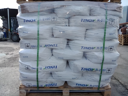 Καλή τιμή. TINOX R-2160 Titanium Dioxide Rutile with CAS No 13463-67-7 and Oil Absorption 15-25 g/100g as White Powder σε απευθείας σύνδεση