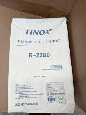 Καλή τιμή. TINOX R-2280 Titanium Dioxide Rutile with Excellent Opacity High Heat Resistance and Low Volatility for Plastic Applications σε απευθείας σύνδεση